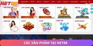 các sản phẩm tại Net88